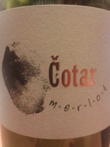 Cotar Merlot 2001